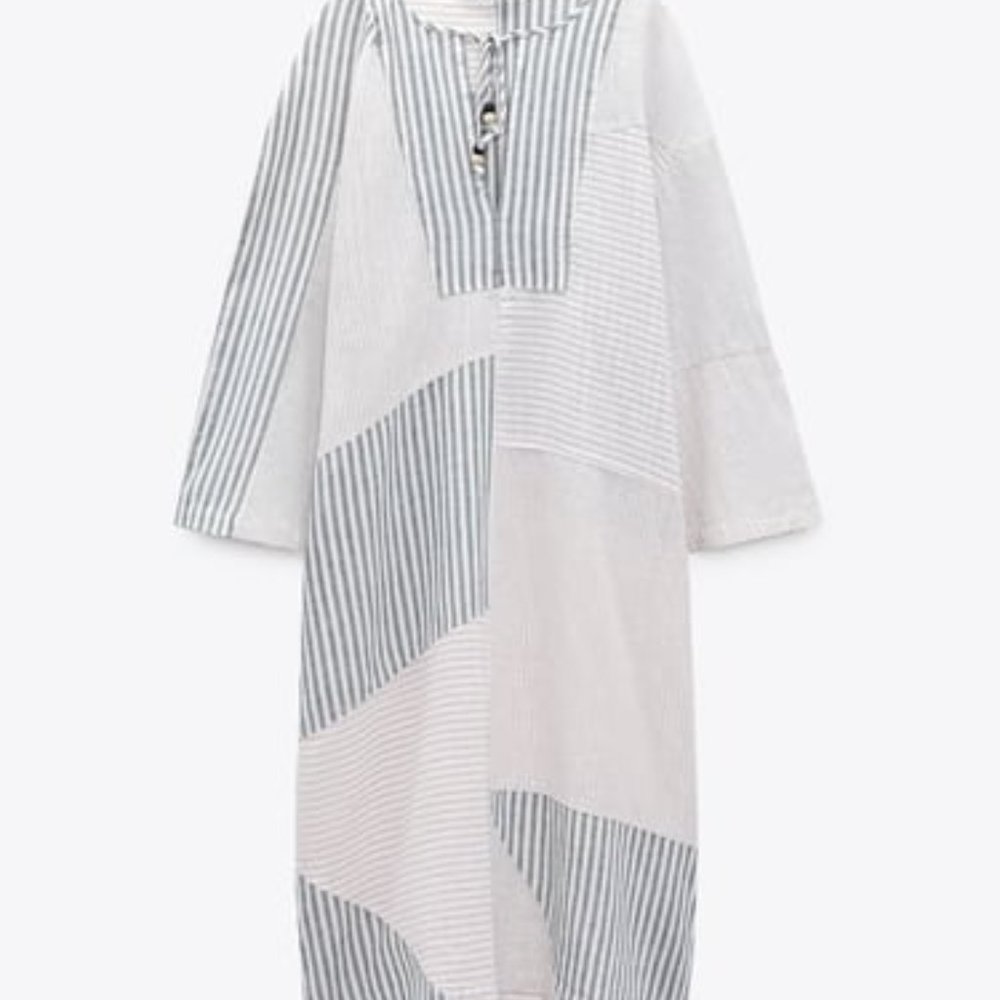NEW ZARA linen dress
